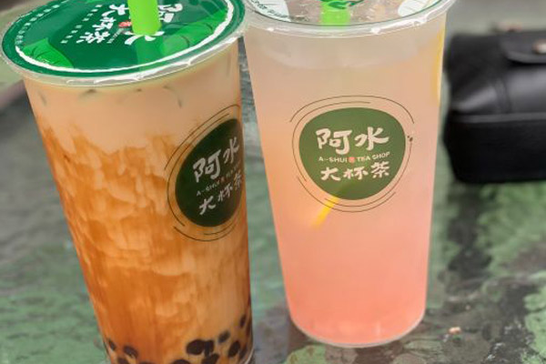 阿水大杯茶開店1