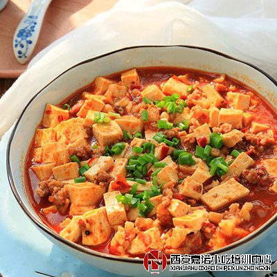 炒菜培訓(xùn)麻婆豆腐怎么做最正宗好吃