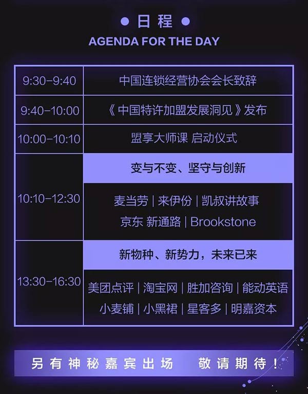 “賦能新勢(shì)能、新連鎖高峰論壇”將在5月5日于北京國(guó)家會(huì)議中心宴會(huì)廳C舉行